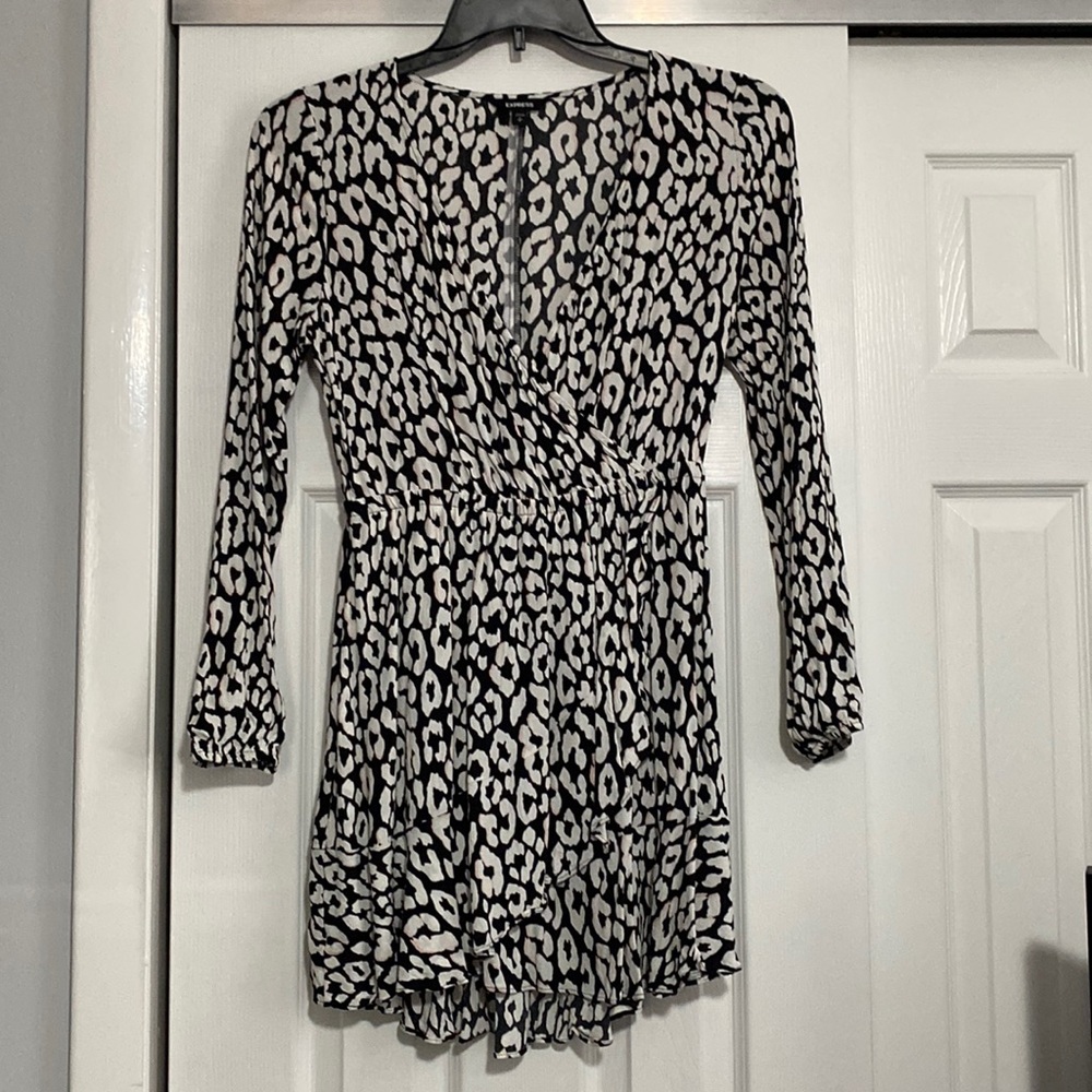Express long sleeve dress